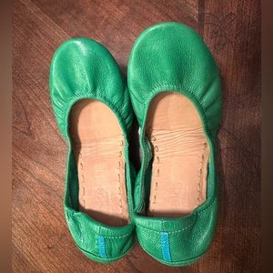 Tieks Green size 6